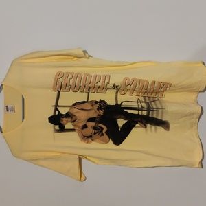 George Strait Yellow Tee OS